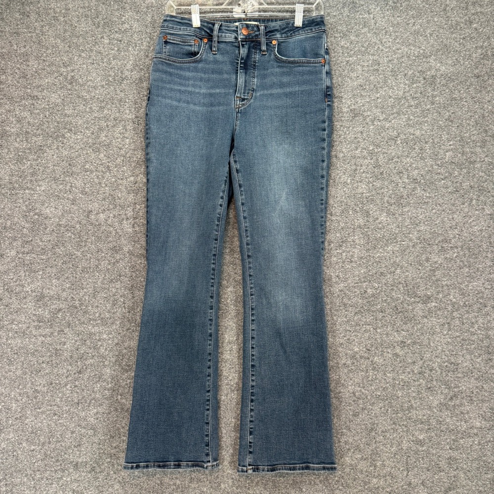 Madewell Women's Boot Cut Jeans in Medium Blue Wash